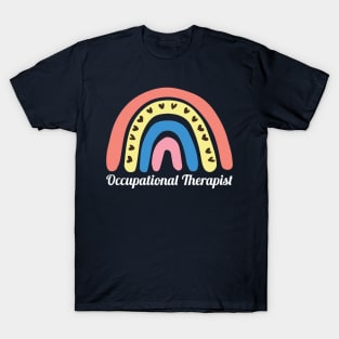 Occupational Therapist Rainbow Tee T-Shirt